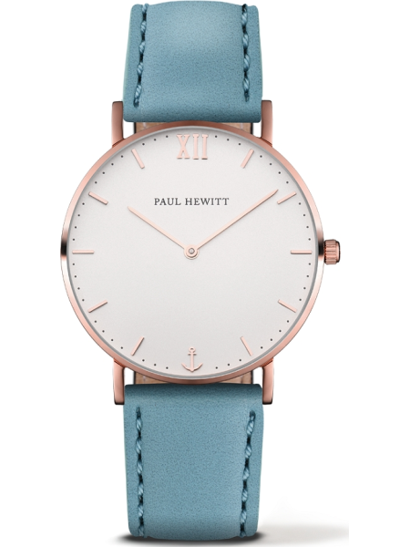 Paul Hewitt PH-6455187K moterų laikrodis, real leather dirželis