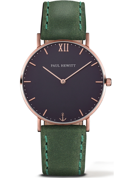 Paul Hewitt PH-6455168L ladies' watch, real leather strap
