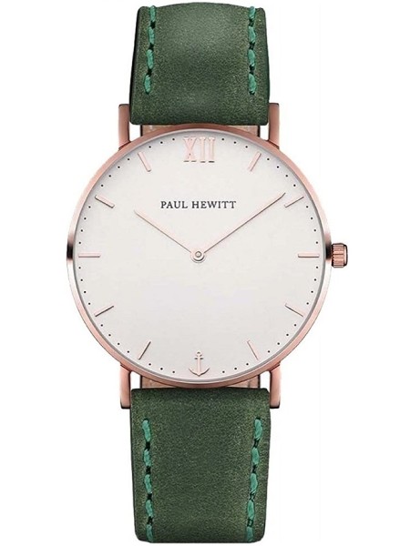 Paul Hewitt PH-6455181K damklocka, äkta läder armband