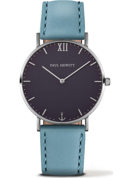 Paul Hewitt PH-6455244K ladies' watch, real leather strap