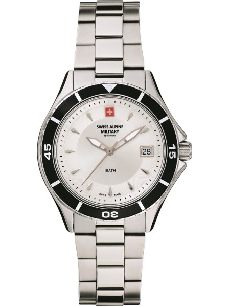 Swiss Alpine Military SAM7740.1132 ladies' watch, stainless steel strap