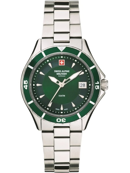 Swiss Alpine Military Uhr SAM7740.1134 Relógio para mulher, pulseira de acero inoxidable