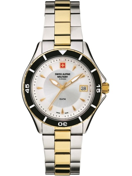 Swiss Alpine Military Uhr SAM7740.1142 Relógio para mulher, pulseira de acero inoxidable