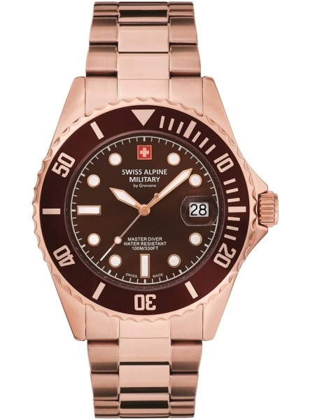 Swiss Alpine Military Uhr SAM7053.1166 men's watch, stainless steel strap