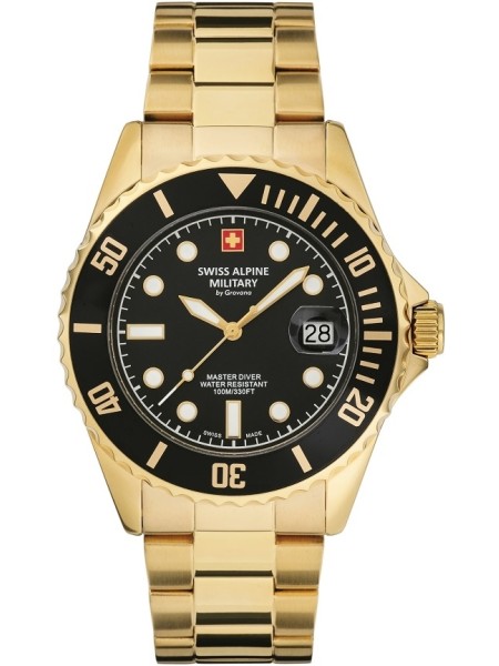 Swiss Alpine Military Diver SAM7053.1117 men's watch, stainless steel strap