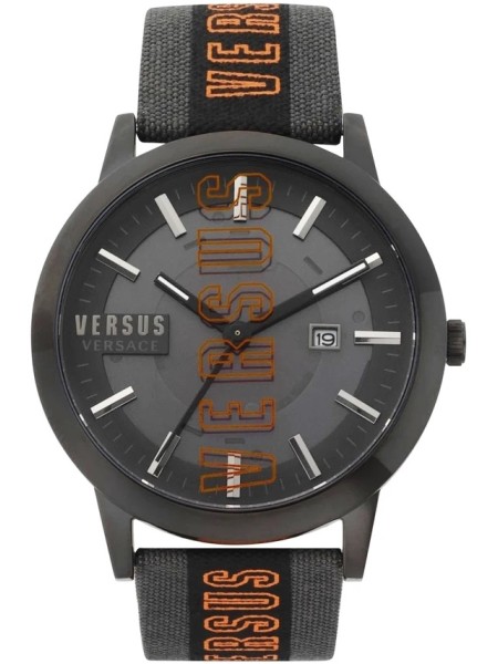 Versus by Versace VSPHN0120 men's watch, real leather / nylon strap