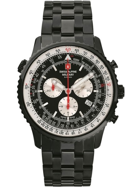 Swiss Alpine Military Chronograph SAM7078.9177 men's watch, stainless steel strap