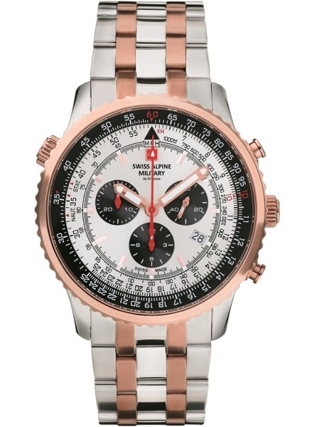 Swiss Alpine Military Chronograph SAM7078.9152 men's watch, stainless steel strap