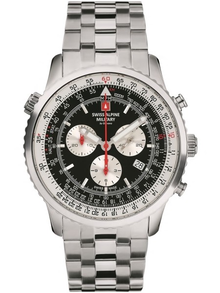 Swiss Alpine Military Chronograph SAM7078.9137 men's watch, stainless steel strap