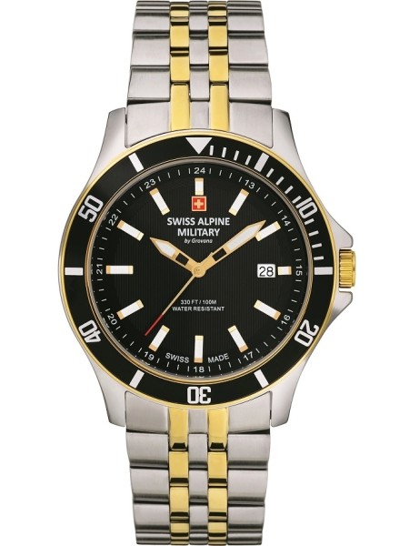 Swiss Alpine Military SAM7022.1147 men's watch, stainless steel strap