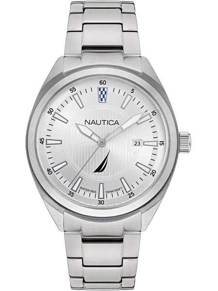 Nautica NAPBPS016 men's watch, stainless steel strap