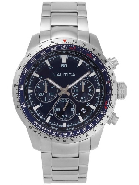 Nautica NAPP39004 men's watch, stainless steel strap