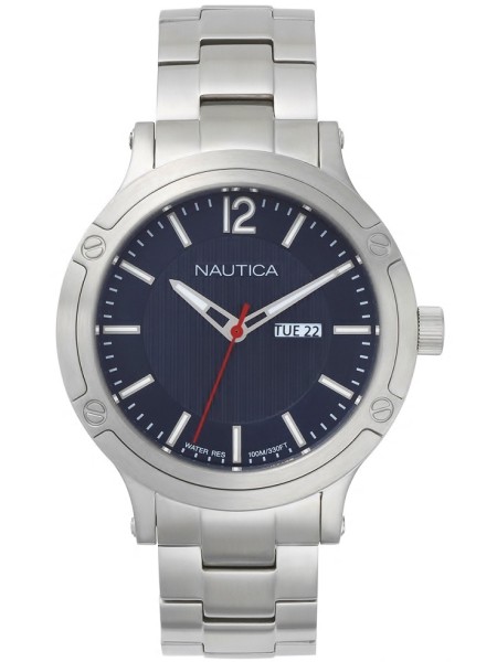 Nautica NAPPRH019 men's watch, stainless steel strap