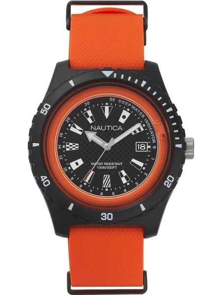 Nautica NAPSRF003 men's watch, silicone strap