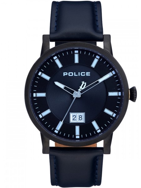 Police PL.15404JSB/02 men's watch, cuir véritable strap