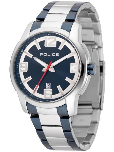 Police PL.15292JS/03MTBL Herrenuhr, stainless steel Armband