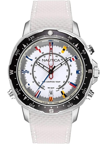 Nautica NAPSSP903 men's watch, silicone strap