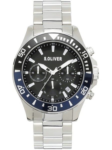 sOliver SO-4237-MC men's watch, stainless steel strap