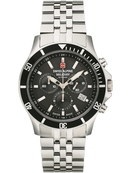 Swiss Alpine Military SAM7022.9137 men's watch, stainless steel strap