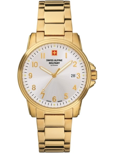 Swiss Alpine Military Uhr SAM7011.1112 herreur, rustfrit stål rem