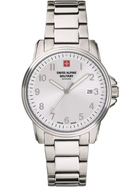 Swiss Alpine Military Uhr SAM7011.1132 Reloj para hombre, correa de acero inoxidable