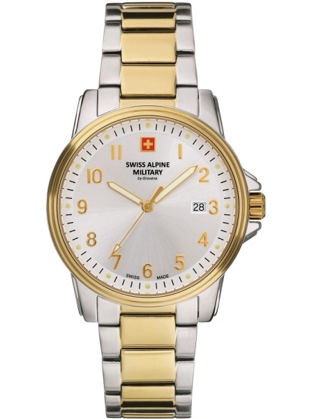 Swiss Alpine Military Uhr SAM7011.1142 herreur, rustfrit stål rem