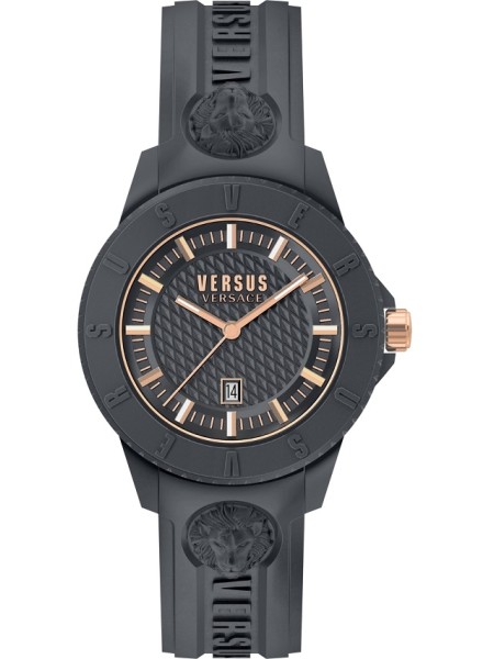 Versus by Versace Tokyo VSPOY5020 Relógio para mulher, pulseira de silicona