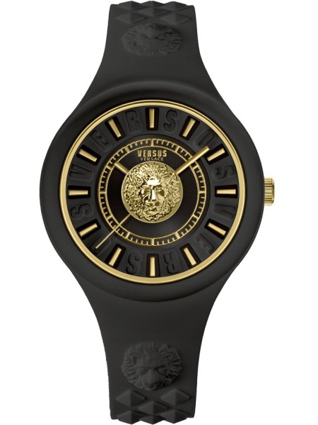 Versus by Versace Fire Island VSPOQ6520 Relógio para mulher, pulseira de silicona