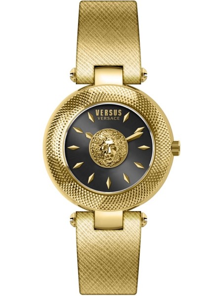 Versus by Versace Brick Lane Strap VSP644320 Reloj para mujer, correa de cuero real
