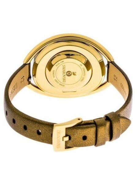 Swarovski 5296314 ladies' watch, real leather strap
