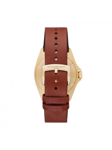 Emporio Armani AR11331 men's watch, real leather strap