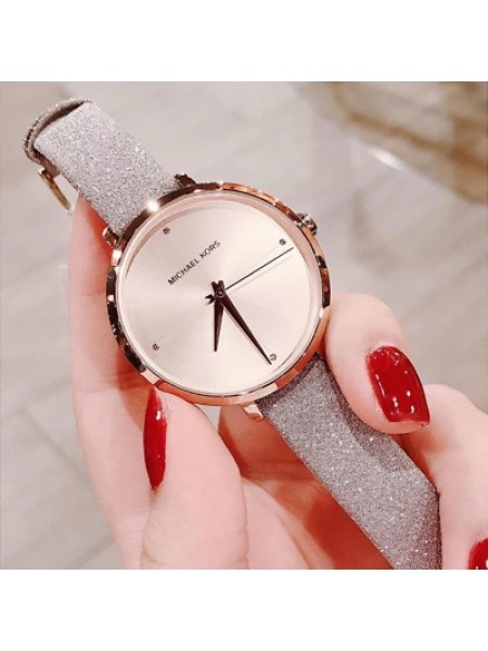 Michael Kors MK2794 Relógio para mulher, pulseira de cuero real