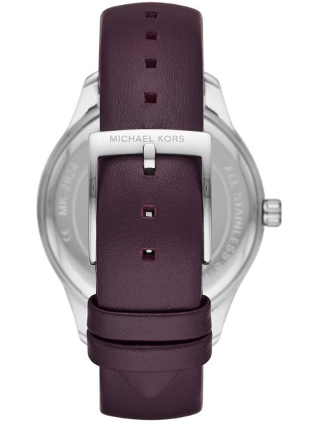 Michael Kors MK2924 ladies' watch, real leather strap