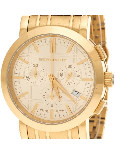 Burberry BU1757 men's watch, stainless steel strap