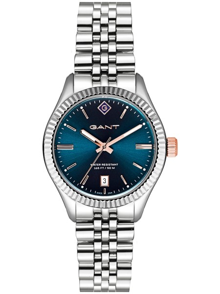 Gant G136004 sieviešu pulkstenis, stainless steel siksna