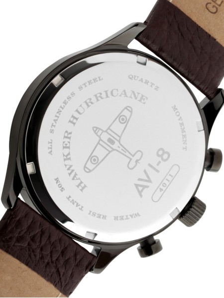 AVI-8 Hawker Hurricane AV-4011-01 men's watch, calf leather strap