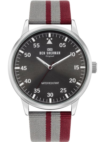 Ben Sherman WB042ER Herrenuhr, textile Armband