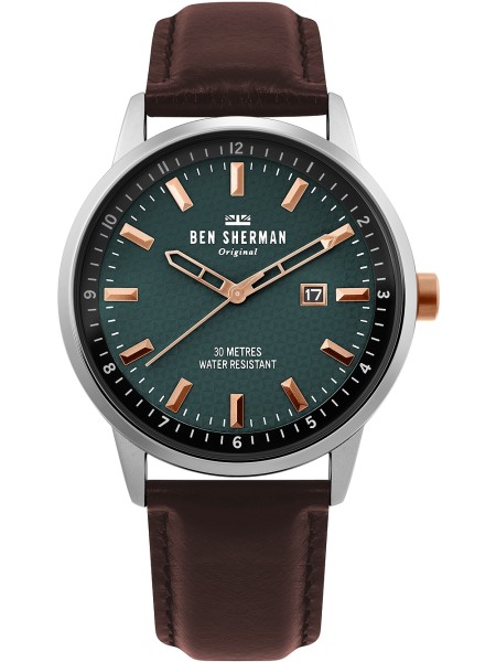 Ben Sherman WB030NT men's watch, calf leather strap