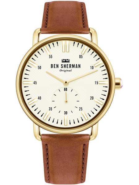 Ben Sherman Brighton City WB033TG men's watch, calf leather strap