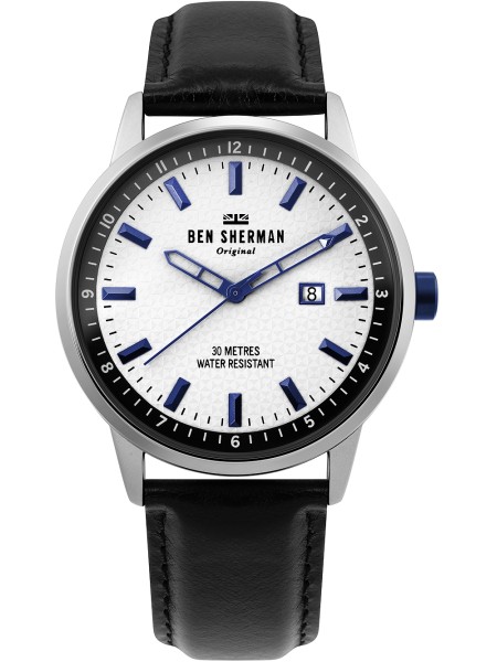 Ben Sherman WB030B men's watch, cuir de veau strap