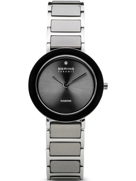 Bering Classic 11429-CHARITY2 ladies' watch, stainless steel / ceramics strap