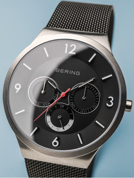 Bering Classic 33441-102 men's watch, stainless steel strap
