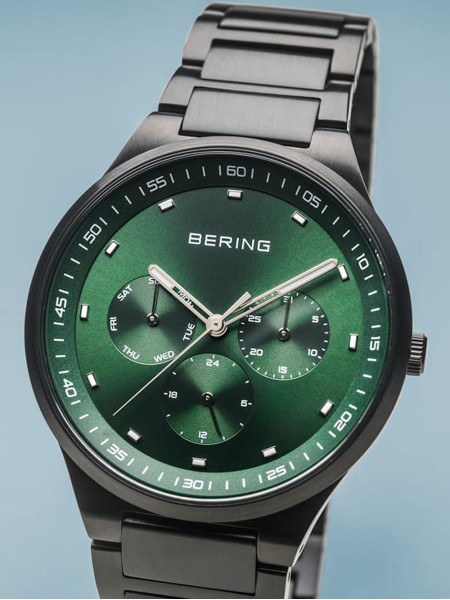 Bering Classic 11740-728 men's watch, stainless steel strap