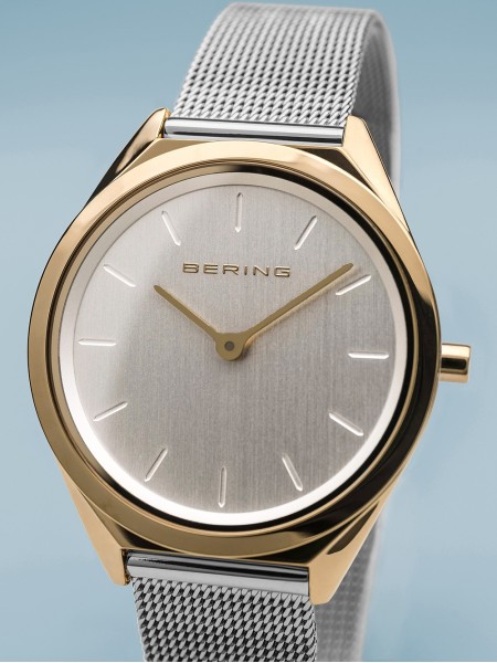 Bering Ultra Slim 17031-010 Relógio para mulher, pulseira de acero inoxidable