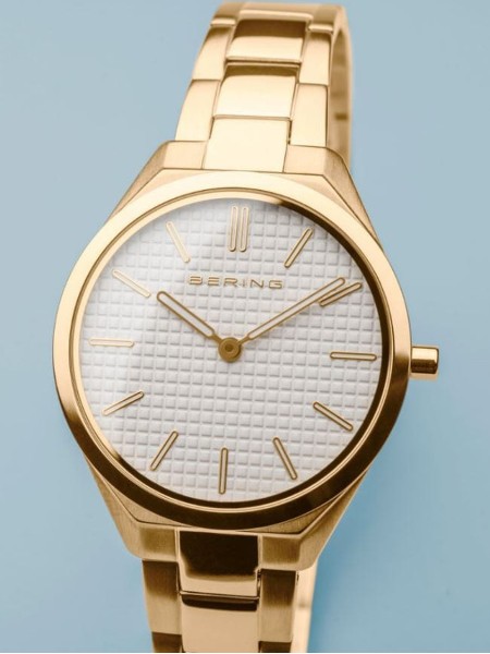 Bering Ultra Slim 17231-734 γυναικείο ρολόι, με λουράκι stainless steel