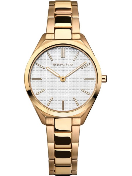 Bering Ultra Slim 17231-734 γυναικείο ρολόι, με λουράκι stainless steel