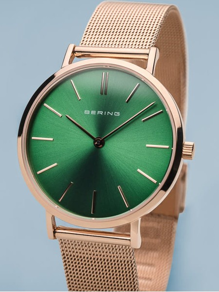 Bering Classic 14134-368 γυναικείο ρολόι, με λουράκι stainless steel