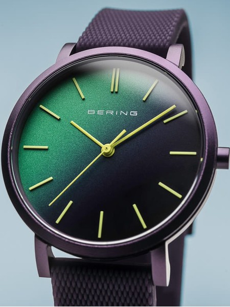 Bering True Aurora 16934-999 ladies' watch, silicone strap