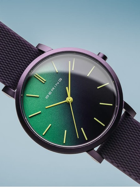 Bering True Aurora 16934-999 ladies' watch, silicone strap