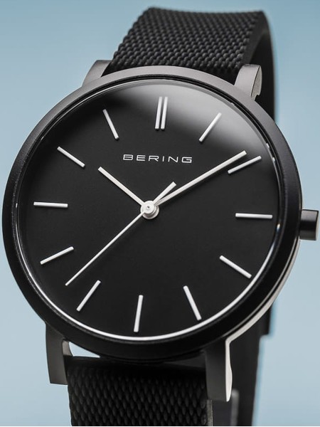 Bering 16934-499 Relógio para mulher, pulseira de silicona